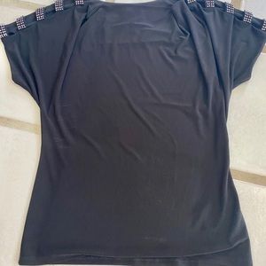 Top with Shoulder Embellishment. Stunning!
